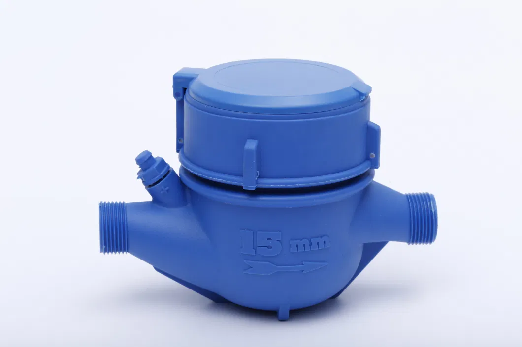 Plastic Nylon Multi-Jet Super Dry Type Cold Water Meter Class B