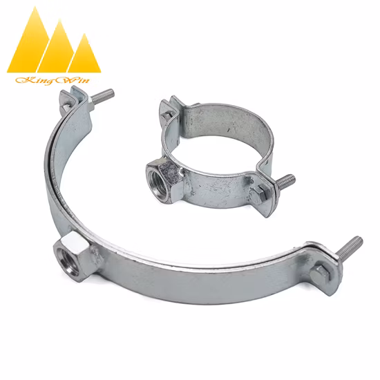 Best Price Adjustable Galvanized Steel Cast Iron Pipe Saddle Clamp