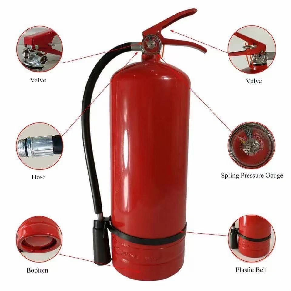 Dry Powder Fire Extingusher CO2 Fire Extinguisher Fire Protection Fire Fighting Product