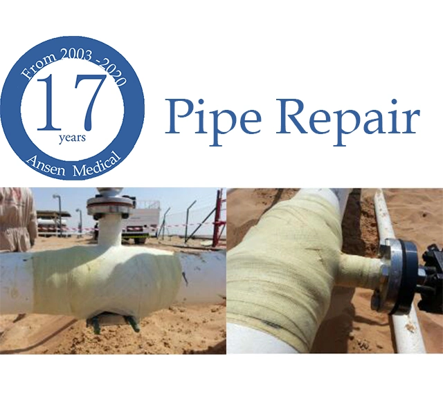 Plumbing Repair Bandage Water Activated Fiberglass Casting Wrap Emergency Pipe Repair Kit Products